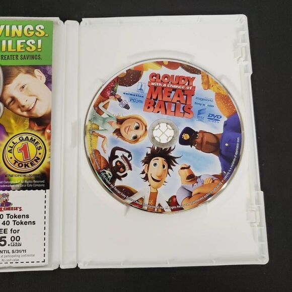 Cloudy With a Chance of Meatballs (2009 Film) [DVD] - Picture 2 of 5